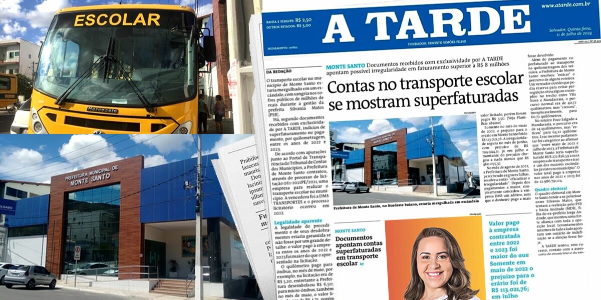 Suposto superfaturamento no transporte escolar passa dos R$ 8 Milhões