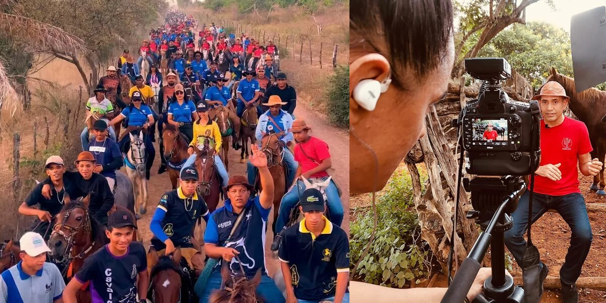 Documentário feito no Nordeste baiano mostra paixão por cavalgadas